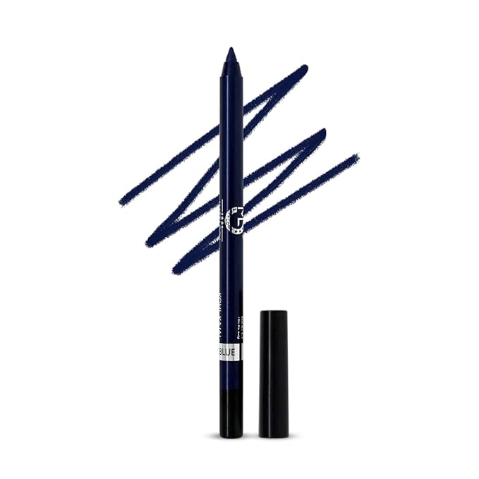 Mattlook Single Stroke Super Glide Eyeliner Kohl Kajal Deep Blue - 1.3 gms Flash Sale