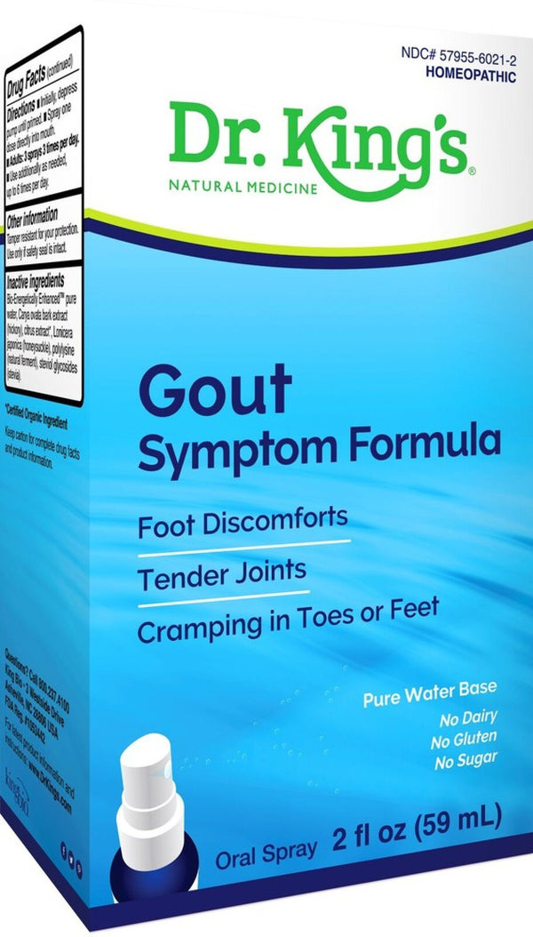 Dr King Natural Medicine Gout Symptom Formula 2 oz Liquid Hot On Sale