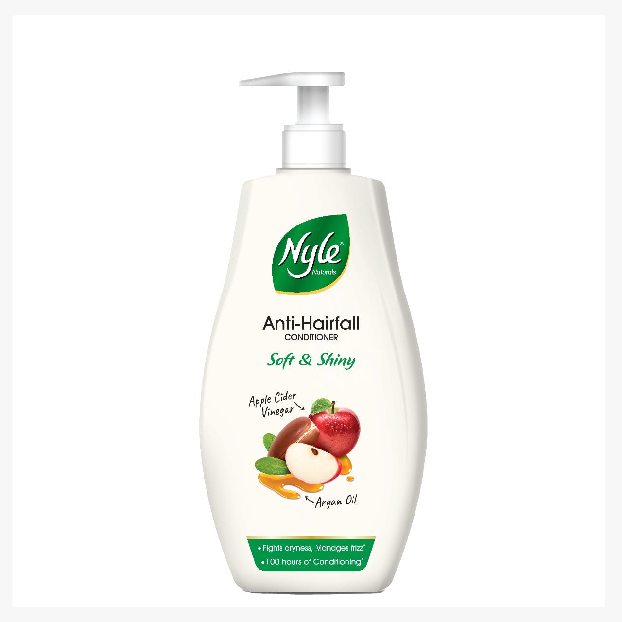 Nyle Naturals Soft & Shiny 100H Conditioning Anti Hairfall Conditioner, Fights dryness & Frizz,180ml Discount