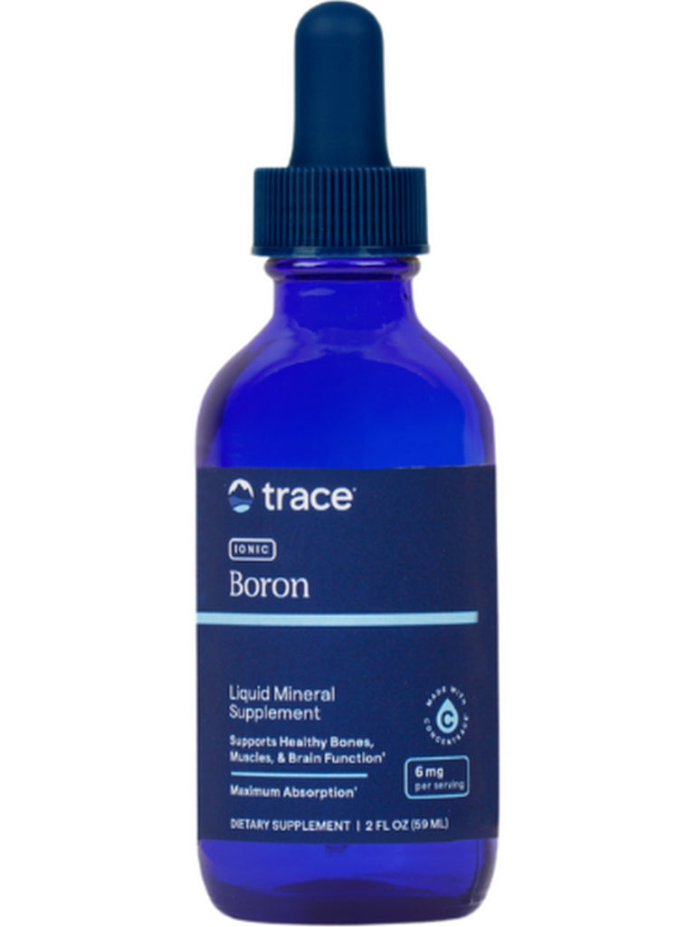 Trace Minerals, Ionic Boron, 6 mg, 2 fl oz Online Now